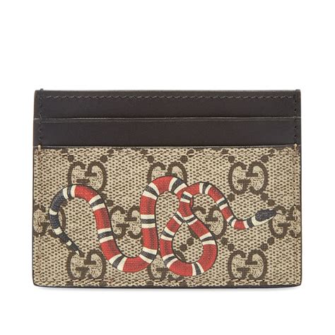 gucci csrd holder|gucci card holder with snake.